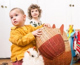 cestos infantis para crianças