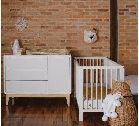 quarto do bebê com cestos